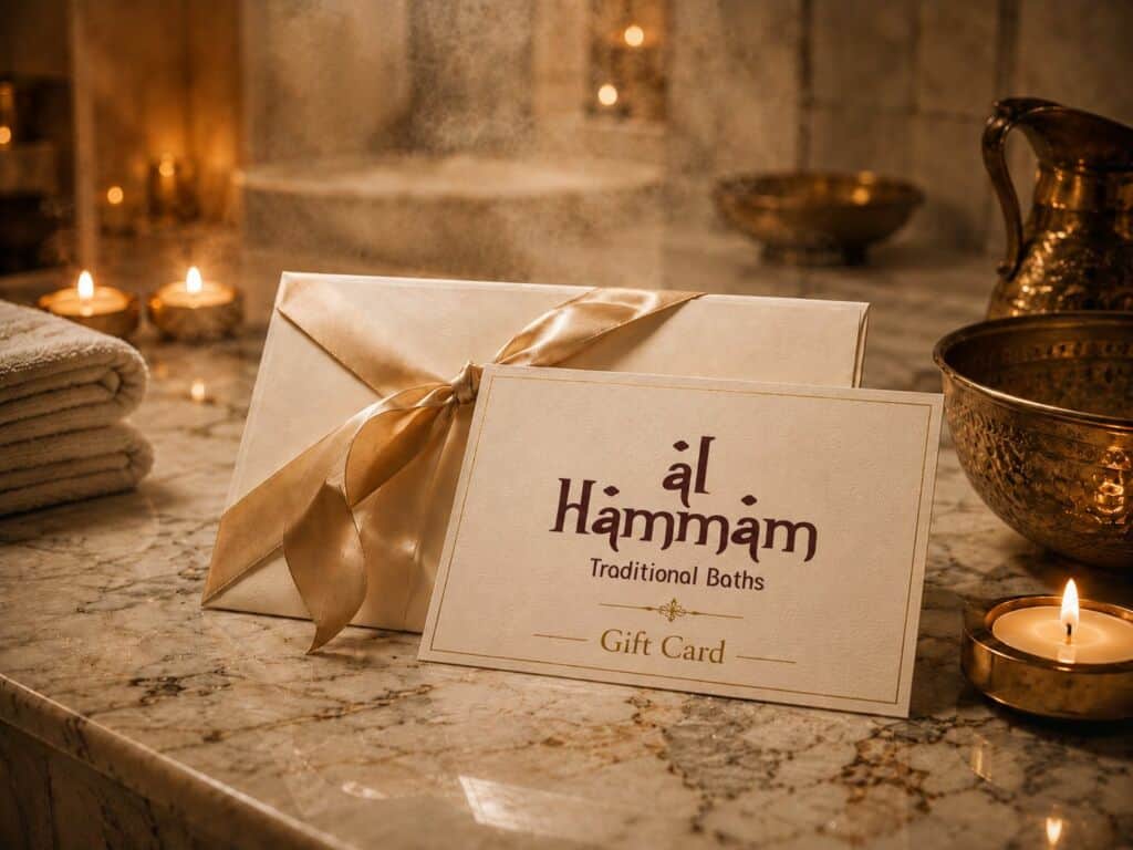Al Hammam Gift Card for hammam experiences in Athens and Chania