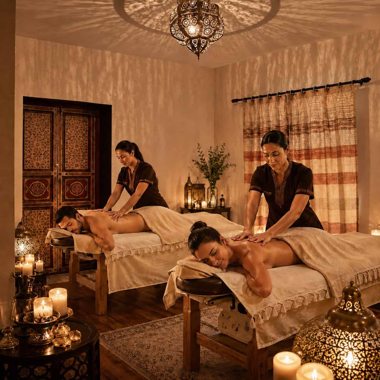 Couples massage in Athens at Al Hammam